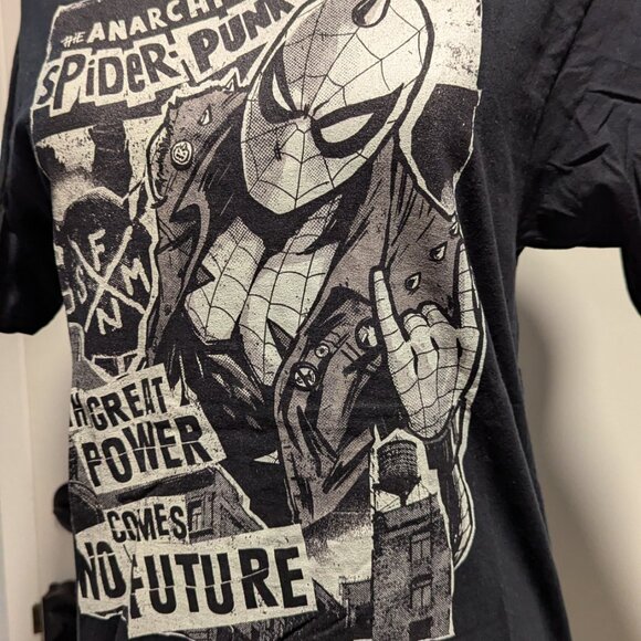 Spider-Punk Shirt Small — Marvel Amazon Exclusive — Rare Tee - Picture 3 of 6